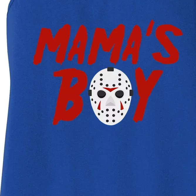 Mama´S Boy I Wish It Was Friday Halloween Women's Racerback Tank