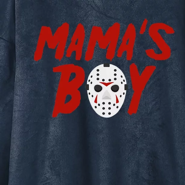 Mama´S Boy I Wish It Was Friday Halloween Hooded Wearable Blanket