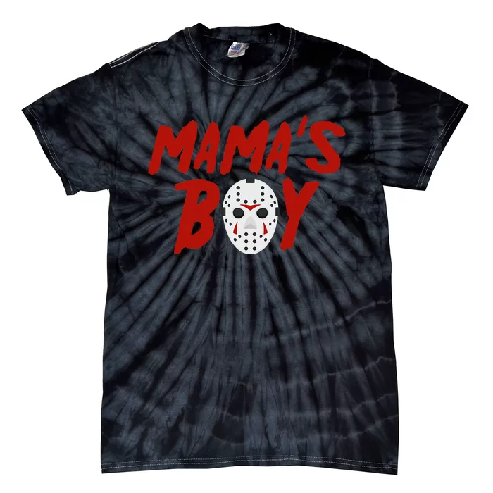 Mama´S Boy I Wish It Was Friday Halloween Tie-Dye T-Shirt