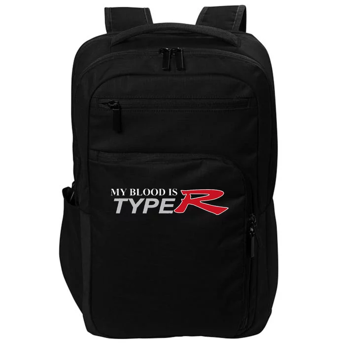 My Blood Is Type R Impact Tech Backpack