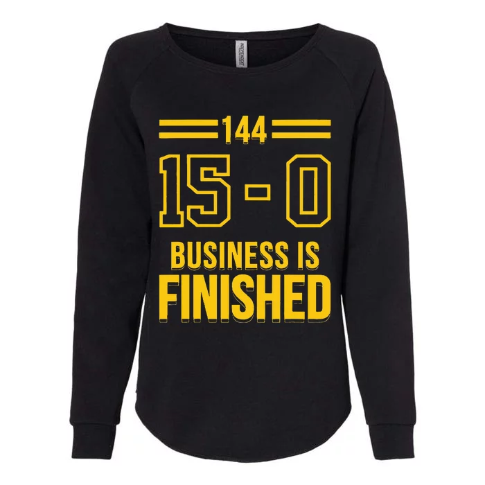 Michigan Business Is Finished 144 15 0 Womens California Wash Sweatshirt