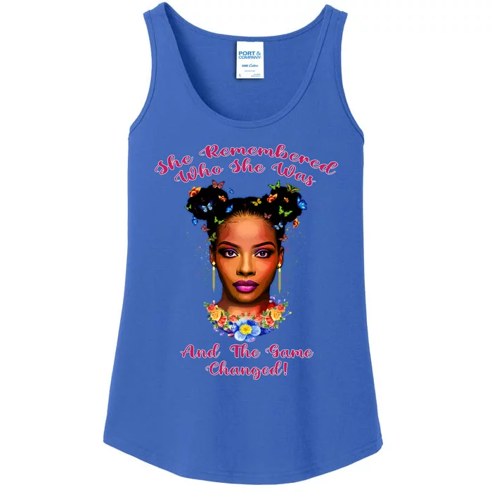 My Black Is Beautiful Black Magic Art Afro Melanin Gift Ladies Essential Tank