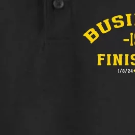 Michigan Business Is Finished 1 8 24 34 13 Dry Zone Grid Performance Polo