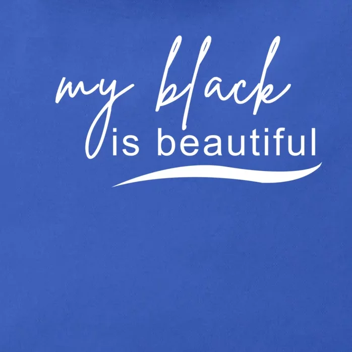 My Black Is Beautiful Costume Gift Zip Tote Bag