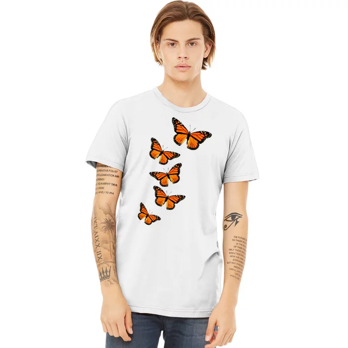 Monarch Butterflies Inspirational Entomologists Premium T-Shirt