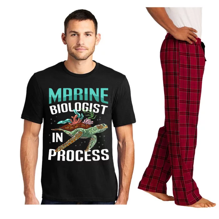 Marine Biologist In Process Marine Biology Pajama Set