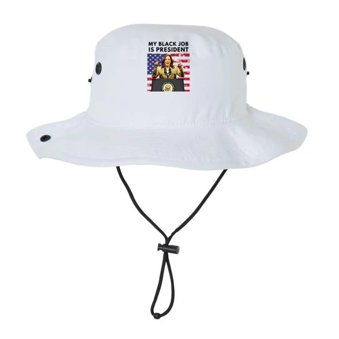 My Black Job Is President Kamala Harris 2024 Legacy Cool Fit Booney Bucket Hat