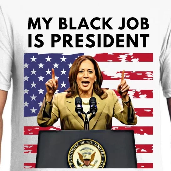 My Black Job Is President Kamala Harris 2024 Pajama Set