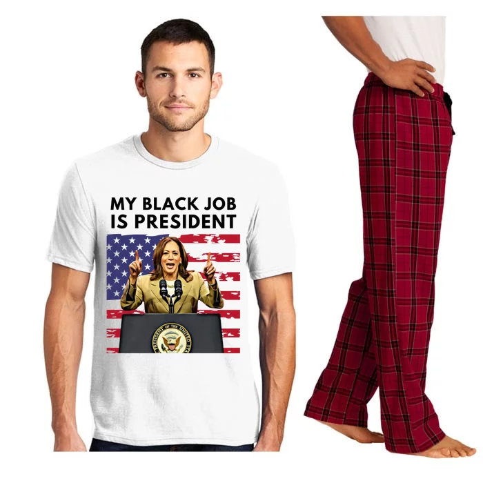 My Black Job Is President Kamala Harris 2024 Pajama Set