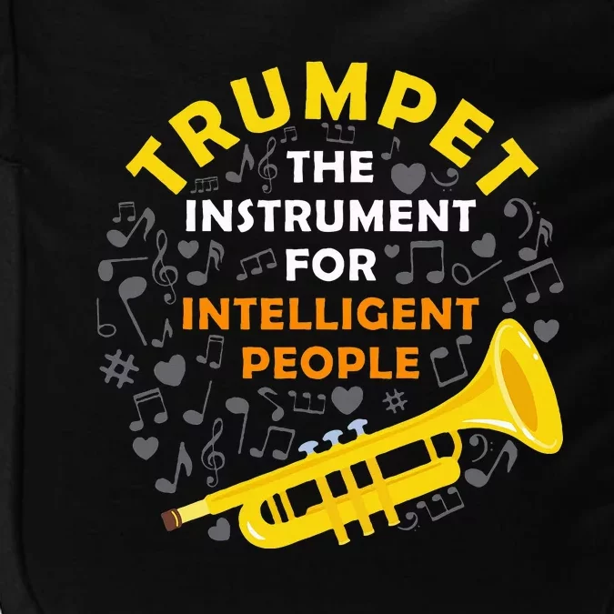 Marching Band Jazz Trumpet Brass Player Humor Impact Tech Backpack