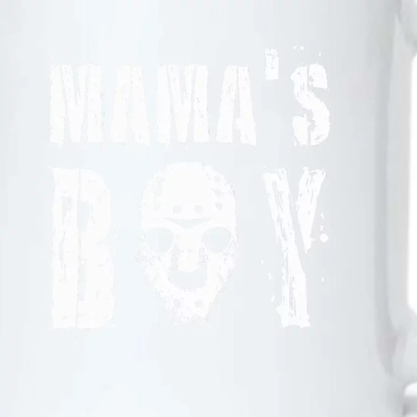 Mama's Boy Jason Hockey Mask Halloween Horror Movie Face Black Color Changing Mug