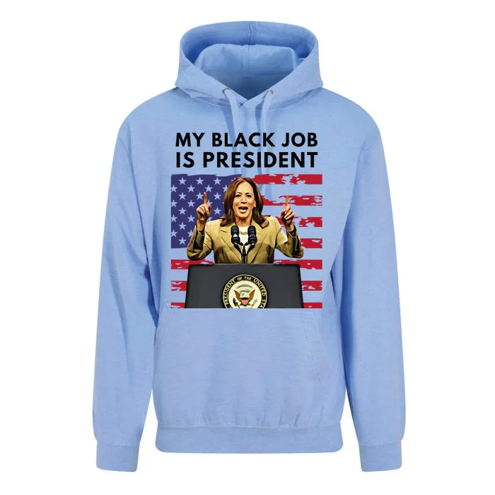 My Black Job Is President Kamala Harris 2024 Unisex Surf Hoodie