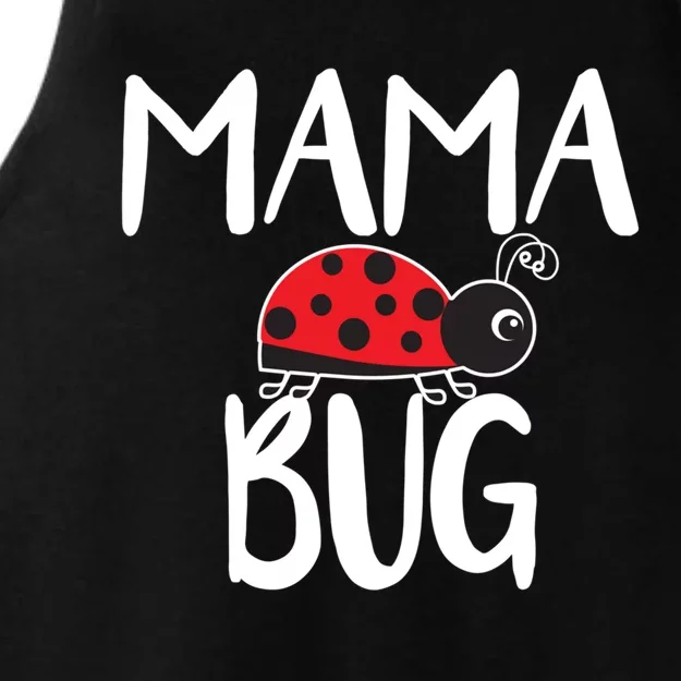 Mama Bug Ladybug Mom Funny Ladies Tri-Blend Wicking Tank