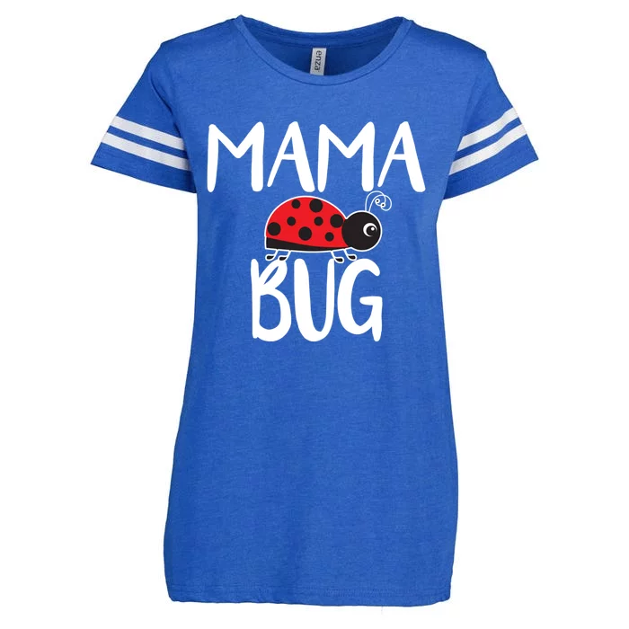 Mama Bug Ladybug Mom Funny Enza Ladies Jersey Football T-Shirt