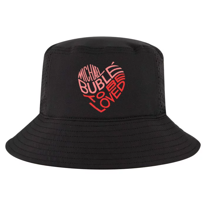 Michael Bublé Letter Heart Cool Comfort Performance Bucket Hat