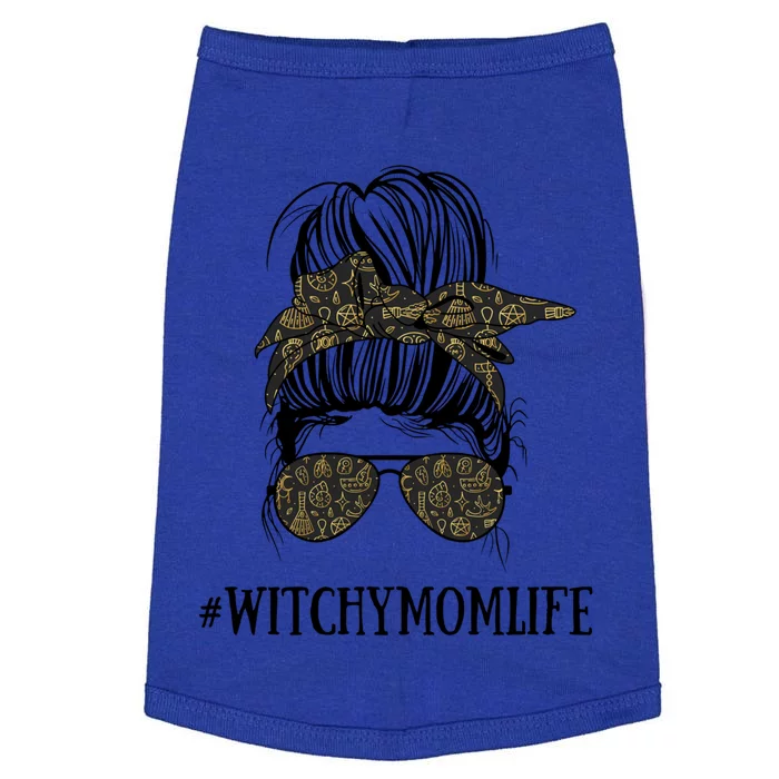 Messy Bun Life Of A Witch Mom Witchy Wiccan And Pagan Gift Doggie Tank