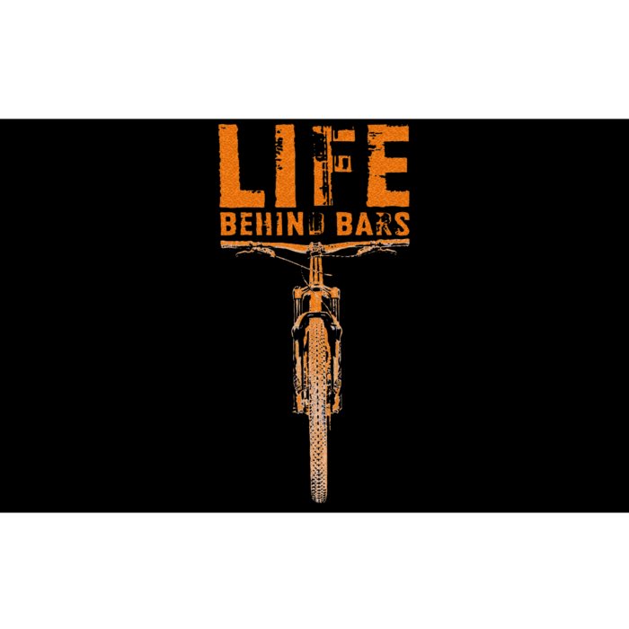 Mountain Bike Life Behind Bars Funny Biking Bumper Sticker