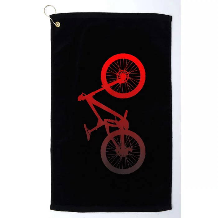 Mountain Bike MTB Platinum Collection Golf Towel