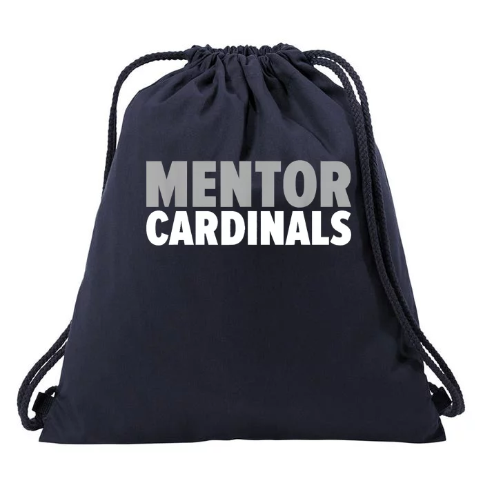 Mentor Bold Drawstring Bag