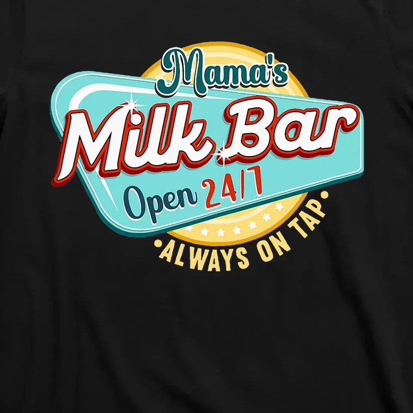 Mamas Boobery Milkshake Breast Milk Bar I Breastfeeding T-Shirt