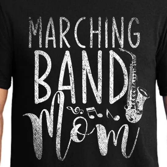 Marching Band Mom Funny Saxophonist Gift Saxophone Pajama Set