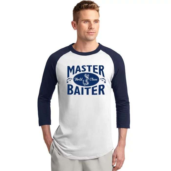 Master Baiter Baseball Sleeve Shirt