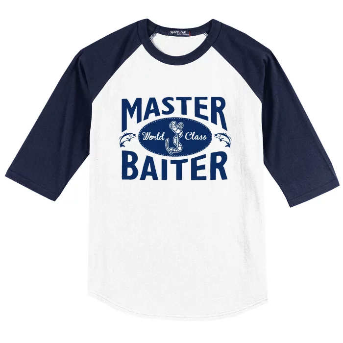 Master Baiter Baseball Sleeve Shirt