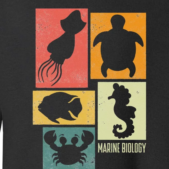 Marine Biology Marine Biologist Toddler Sweatshirt