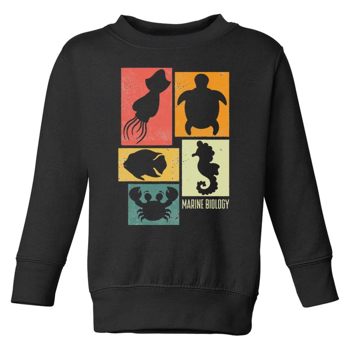 Marine Biology Marine Biologist Toddler Sweatshirt