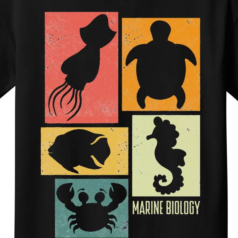 Marine Biology Marine Biologist Kids T-Shirt