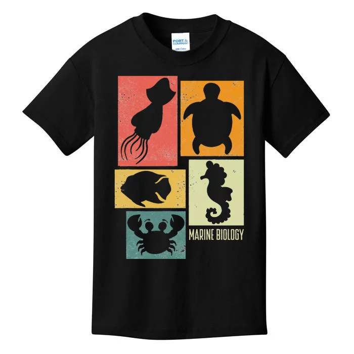 Marine Biology Marine Biologist Kids T-Shirt