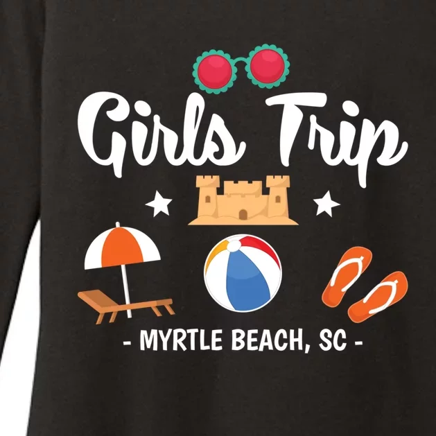 Matching Bachelorette Myrtle Beach Trip Meaningful Gift Womens CVC Long Sleeve Shirt