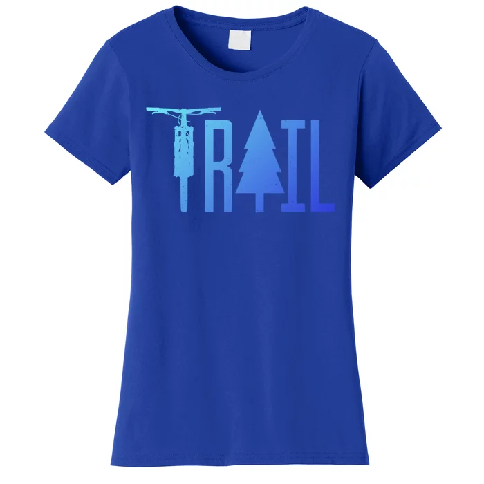 Mountain Bike Mtb Downhill Biking Cycling Biker Gift Cool Gift Women's T-Shirt