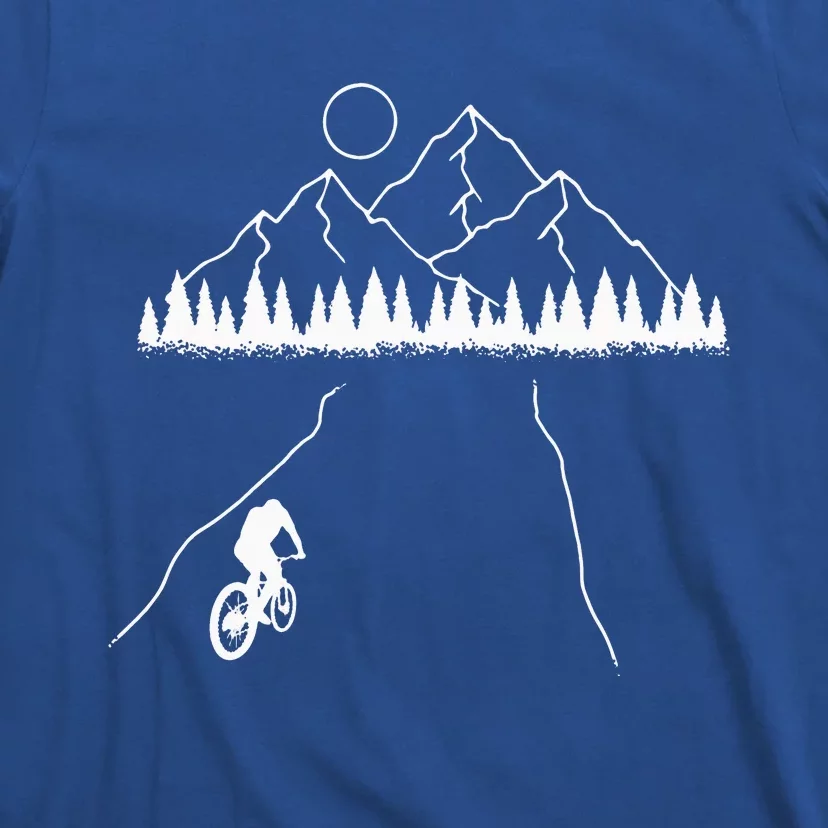 Mountain Biking MTB Cycling Bicycle Bike Cyclist Biker Gift T-Shirt