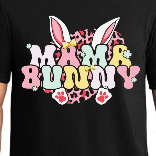 Mama Bunny Matching Family Easter Pregnancy Mom Baby Pajama Set