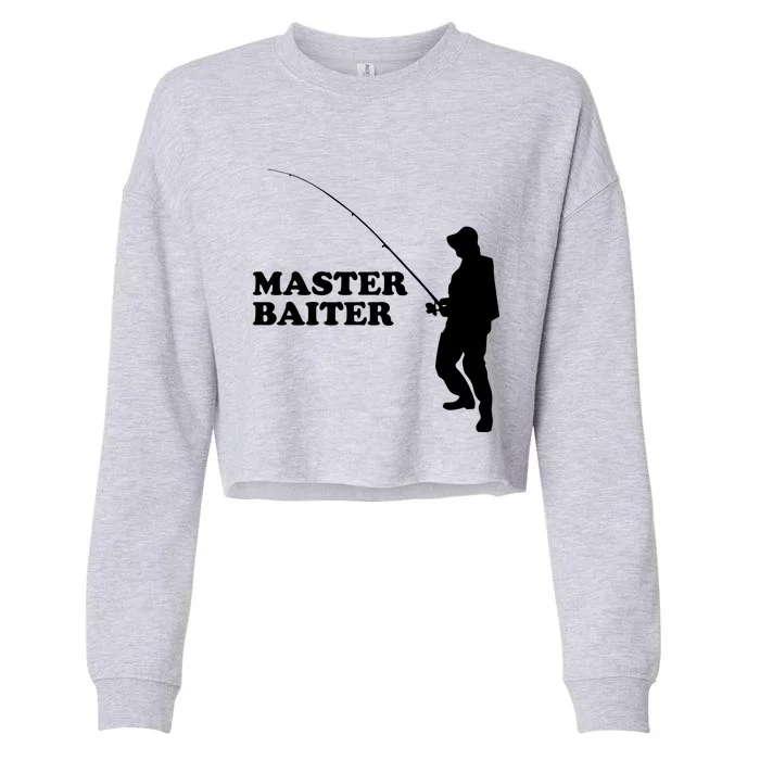 Master Baiter Cropped Pullover Crew