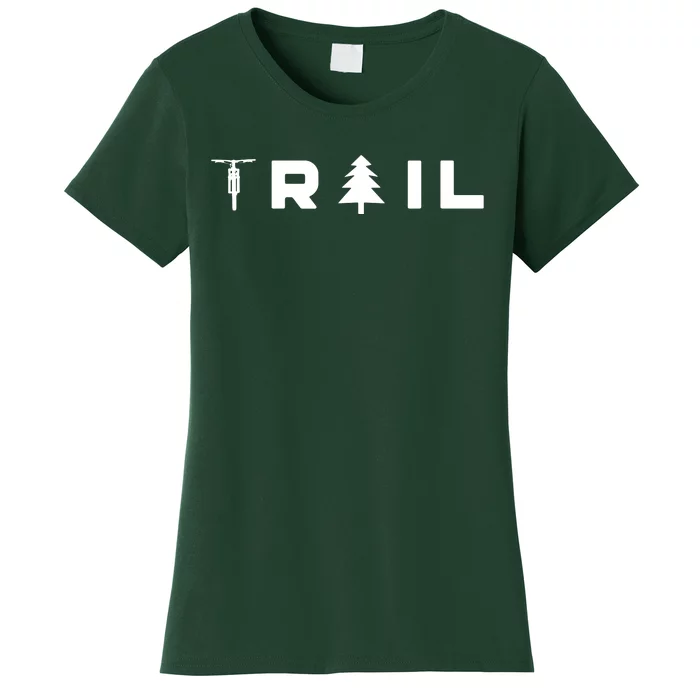 Mountain Bike MTB T TRAIL Mountain Bike Women's T-Shirt