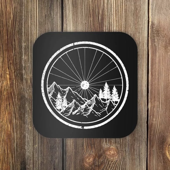 Mountain Bike MTB Cycling Bicycle Biking Gift Coaster