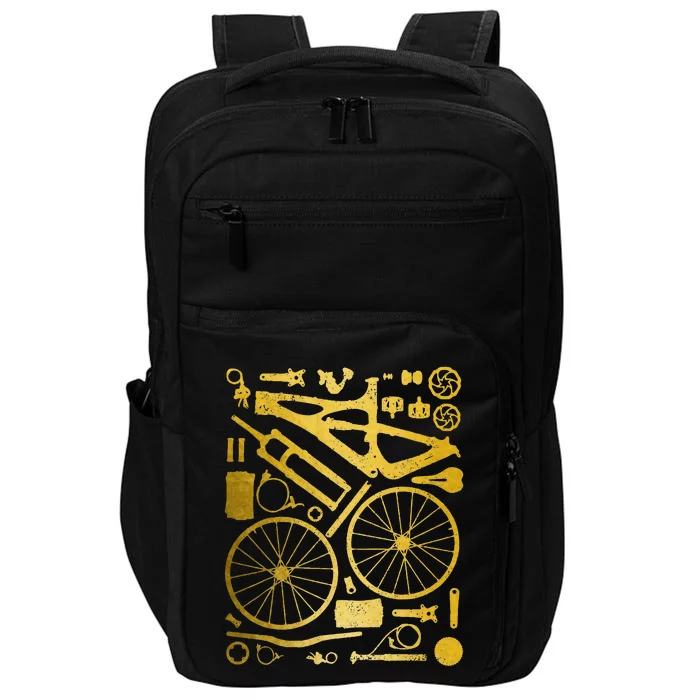 Mountain Bike Mtb Cycling Bicycle Parts Mountain Biker Impact Tech Backpack