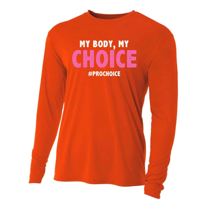 My Body My Choice Pro Choice Cooling Performance Long Sleeve Crew