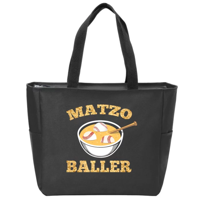 Matzo Baller Zip Tote Bag