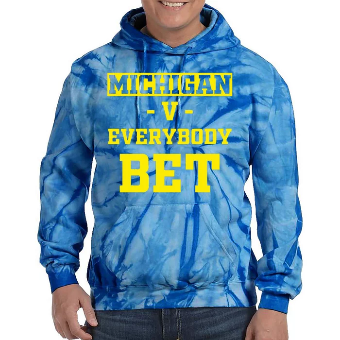 Michigan BET Michigan BET Tie Dye Hoodie