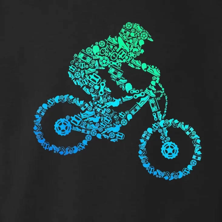 Mountain Bike MTB Downhill Biking Cycling Biker Toddler Hoodie