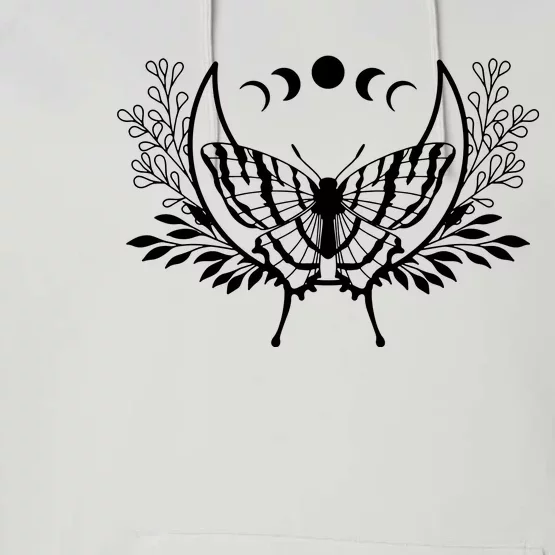 Moon Butterfly Performance Fleece Hoodie