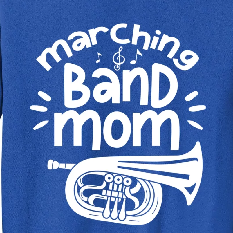 Marching Band Mom Baritone Horn Euphonium Player Gift Sweatshirt