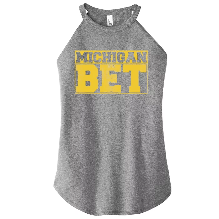 Michigan Bet Women’s Perfect Tri Rocker Tank