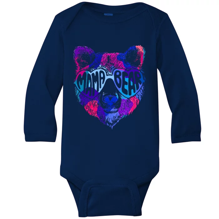 Mama Bear MotherS Day Baby Long Sleeve Bodysuit