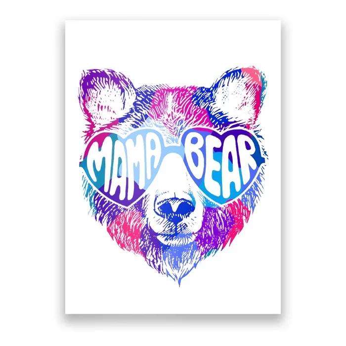 Mama Bear MotherS Day Poster