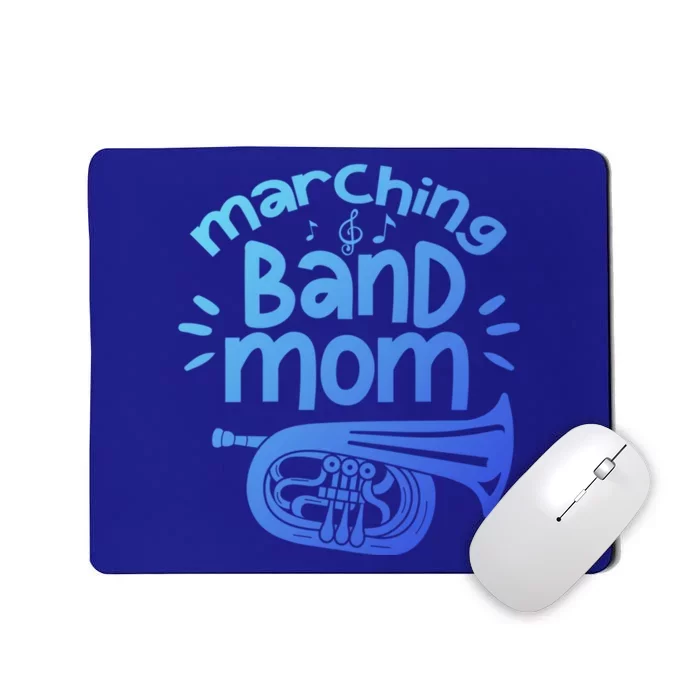 Marching Band Mom Baritone Horn Euphonium Player Gift Mousepad