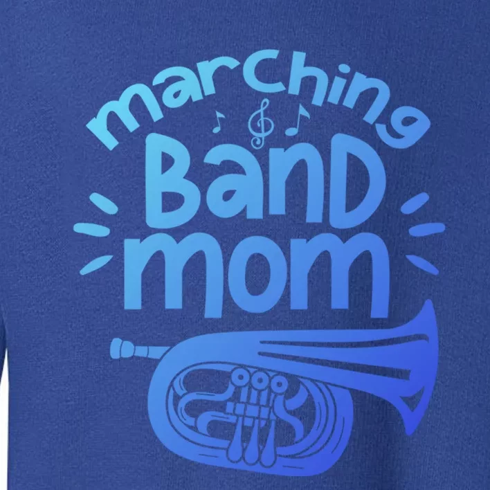 Marching Band Mom Baritone Horn Euphonium Player Gift Toddler Sweatshirt